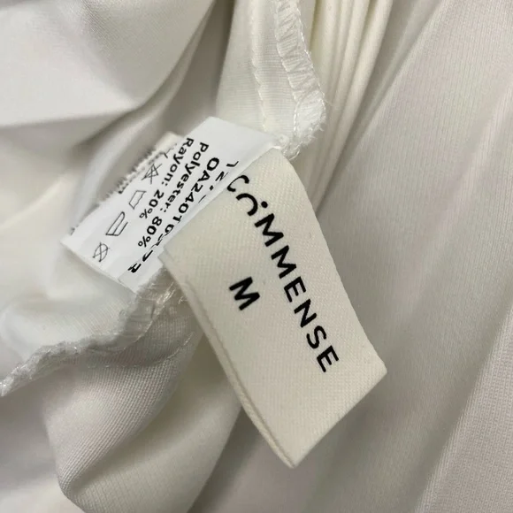 Commense Patchwork Off Shoulder Pleated Mini Dress - Picture 4 of 5